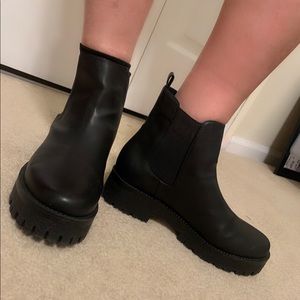 steve madden harrison platform chelsea boot